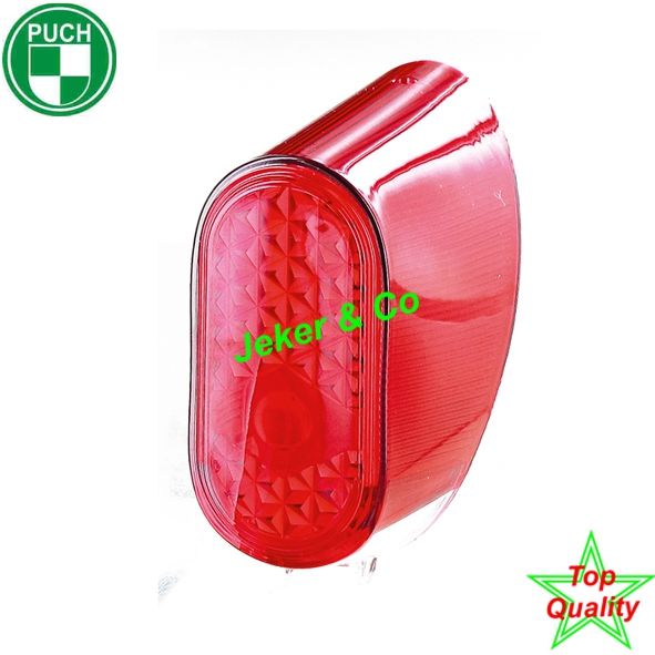 Mofa Rücklichtglas ZKW rot Imitation